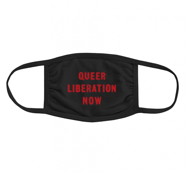 "Queer Liberation Now" Mask
